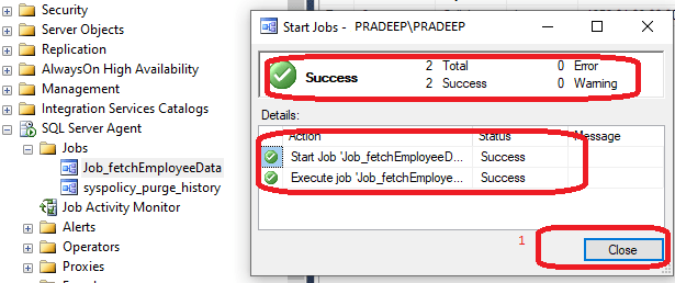 Sql Server Agent Jobs Sql Bi Tutorials